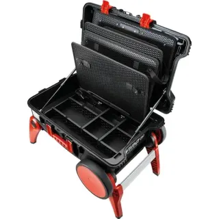 Wiha Werkzeugkoffer XXL III , Werkzeugkiste (schwarz/rot, (leer), B-Ware)