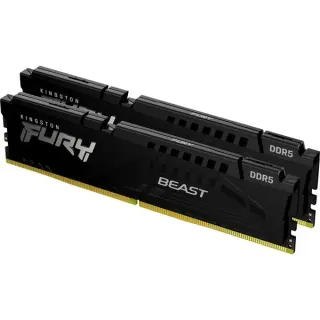 Kingston FURY DIMM 64 GB DDR5-5600 (2x 32 GB) Dual-Kit, Arbeitsspeicher (schwarz, KF556C40BB2K2-64, Beast, INTEL XMP, AMD EXPO)