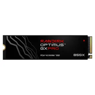 SanDisk Optimus GX PRO 850X SSD 2TB (schwarz, PCIe 4.0 x4, NVMe, M.2 2280 )