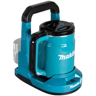 Makita Akku-Wasserkocher DKT360Z, 36Volt (2x 18Volt) (blau/schwarz, ohne Akku und Ladegerät, 0,8 Liter, B-Ware)