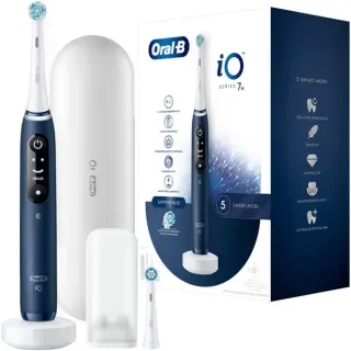 Oral-B iO Series 7N, Elektrische Zahnbürste (blau, Sapphire Blue, B-Ware)