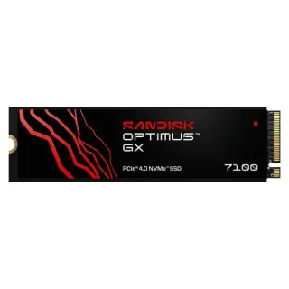 SanDisk Optimus GX 7100 1 TB, SSD (schwarz, PCIe 4.0 x4 NVMe 2.0 M.2 2280-S3-M)