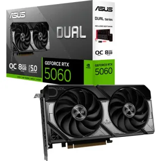 ASUS GeForce RTX 5060 DUAL OC 8GB, Grafikkarte (DLSS 5, 3x DisplayPort, 1x HDMI 2.1, B-Ware)