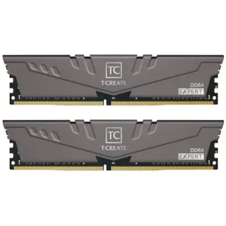 Team Group DIMM 32 GB DDR4-3600 (2x 16 GB) Dual-Kit, Arbeitsspeicher (schwarz, TTCED432G3600HC18JDC01, T-CREATE EXPERT)
