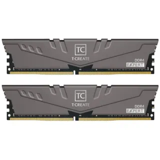 Team Group DIMM 32 GB DDR4-3200 (2x 16 GB) Dual-Kit, Arbeitsspeicher (schwarz, TTCED432G3200HC14BDC01, T-CREATE EXPERT)