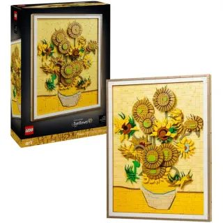 LEGO 31215 Art Vincent van Gogh - Sonnenblumen, Konstruktionsspielzeug