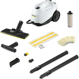 Kärcher SC 3 Easy Fix, Dampfreiniger (weiß/schwarz, 1.900 Watt, mit Bodenreinigungsdüse EasyFix, B-Ware)