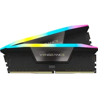 Corsair DIMM 64 GB DDR5-6000 (2x 32 GB) Dual-Kit, Arbeitsspeicher (grau, CMH64GX5M2B6000Z30, Vengeance RGB, INTEL XMP, AMD EXPO)