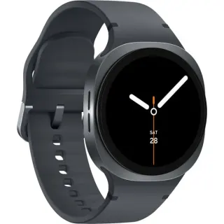 Samsung Galaxy Watch8, Smartwatch (dunkelgrau, 40 mm, LTE, Sport Band S/M, B-Ware)