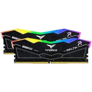 Team Group DIMM 48 GB DDR5-7600 (2x 24 GB) Dual-Kit, Arbeitsspeicher (schwarz, FF3D548G7600HC36EDC01, Delta RGB, INTEL XMP)