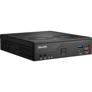 Shuttle XPC slim DH770, Barebone (schwarz, ohne Betriebssystem)
