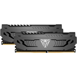 Patriot DIMM 16 GB DDR4-3200 (2x 8 GB) Dual-Kit, Arbeitsspeicher (grau, PVS416G320C6K, Viper Steel, INTEL XMP)