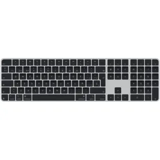 Apple Magic Keyboard mit Touch ID und Ziffern­block (silber/schwarz, ES-Layout, für Mac Modelle mit Apple Chip)