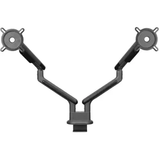 ONE FOR ALL Universal-Doppelmonitorarm DM 7210, Monitorhalterung (schwarz, für 33 - 89cm (13" - 35") Monitore)