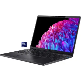 Acer TravelMate P6 (TMP614-73-TCO-79JZ), Notebook (schwarz, Intel® Core™ Ultra 7 155H, Intel® Arc™ Graphics, 16 GB LPDDR5X, 512 GB (512 GB SSD), Windows 11 Pro 64-Bit)