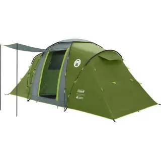 Coleman Tunnelzelt Spruce Falls 4 BlackOut (olivgrün/grau, Modell 2025)