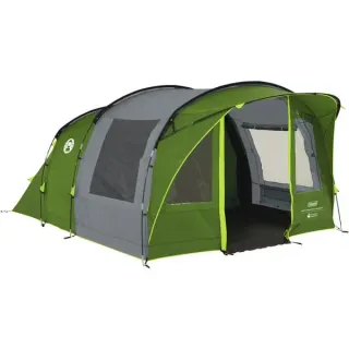 Coleman Tunnelzelt Rocky Mountain 5 BlackOut (grün/grau, Modell 2025)