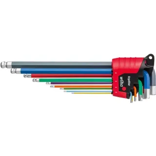 Wiha Stiftschlüssel-Set im ErgoStar Halter, Schraubendreher (9-teilig)