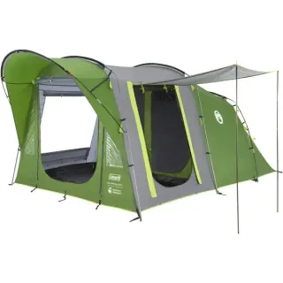 Coleman Tunnelzelt Oak Canyon 4 BlackOut (grün/grau, Modell 2025)