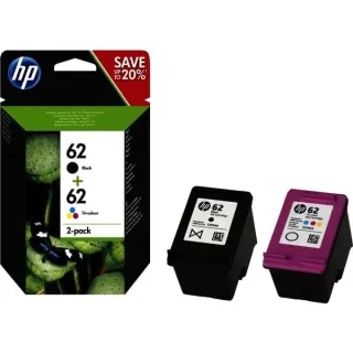 HP Nr. 62 Twin Pack N9J71AE, Tinte