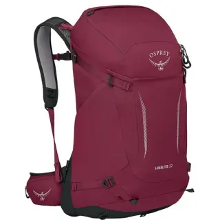 Osprey Hikelite 32 , Rucksack (weinrot/schwarz, 30 Liter, Größe S/M)