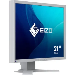 EIZO FlexScan S2134, LED-Monitor (54 cm (21.3 Zoll), grau, UXGA, IPS, DisplayPort, DVI-D, VGA)