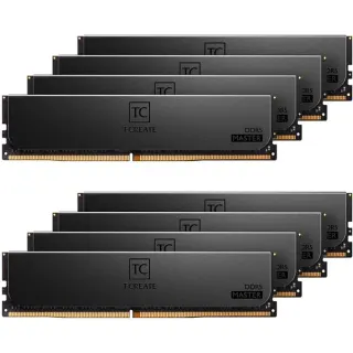 Team Group DIMM 192 GB DDR5-6400 (8x 24 GB) Octa-Kit ECC, Arbeitsspeicher (schwarz, CTCMD5192G6400HC32AOC01, T-CREATE MASTER, Registered, INTEL XMP)
