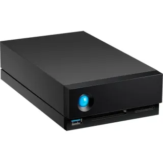 LaCie 1big Dock 8 TB, Externe Festplatte (schwarz, extern, 2x Thunderbolt 3)