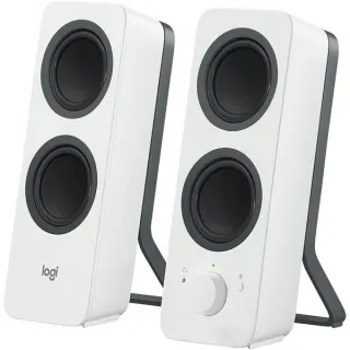 Logitech Z207 , PC-Lautsprecher (weiß, Bluetooth, Klinke)