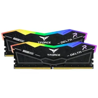 Team Group DIMM 32 GB DDR5-6400 (2x 16 GB) Dual-Kit, Arbeitsspeicher (schwarz, FF3D532G6400HC40BDC01, Delta RGB, INTEL XMP)