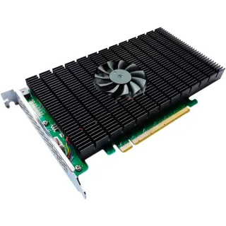 HighPoint SSD7505 PCIe 4.0 > 4x M.2 NVMe SSD, RAID-Karte