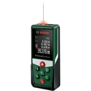 Bosch Heimwerken & Garten Laser-Entfernungsmesser UniversalDistance 50C (grün/schwarz, Reichweite 50m, Bluetooth)