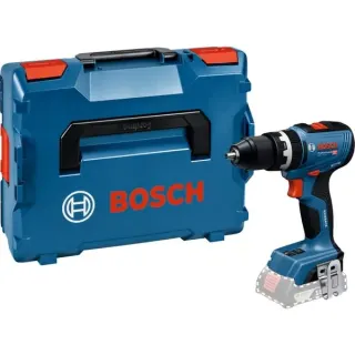 Bosch Professional Akku-Schlagbohrschrauber GSB 18V-65 Professional solo, 18Volt (blau, ohne Akku und Ladegerät, in L-BOXX)