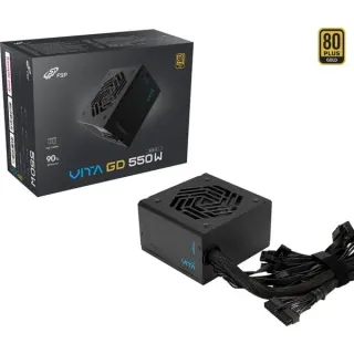 FSP VITA GD 550W, PC-Netzteil (schwarz, 4x PCIe, 550 Watt)