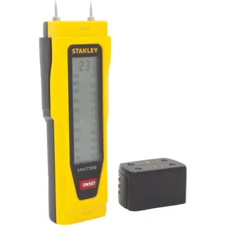 Stanley Feuchtigkeitsmesser (0-77-030), Feuchtemesser (gelb/schwarz)