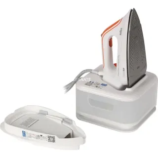 Braun CareStyle Compact Pro IS 2561 WH, Dampfbügelstation (weiß/orange)