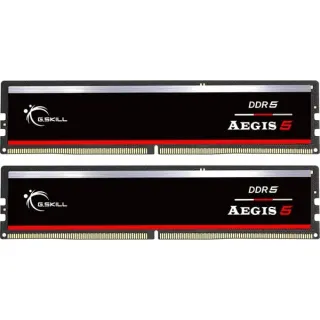 G.Skill DIMM 32 GB DDR5-5200 (2x 16 GB) Dual-Kit, Arbeitsspeicher (schwarz, F5-5200J4040A16GX2-IS, Aegis 5, INTEL XMP, AMD EXPO)
