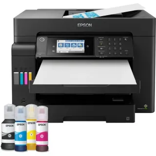 Epson EcoTank ET-16605, Multifunktionsdrucker (schwarz, USB, WLAN, Scan, Kopie, Fax, Duplex (Druck), Duplex (Scan))