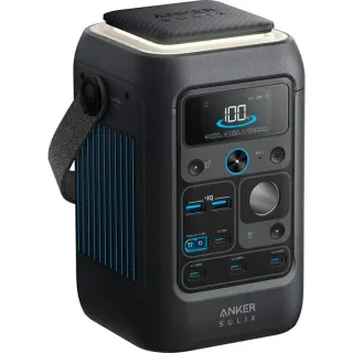 Anker SOLIX Tragbare Powerstation C300X DC, 288Wh (grau, 300 Watt, PD 3.1)