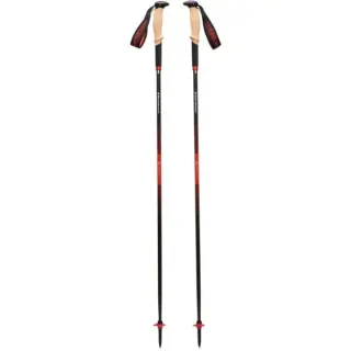 Black Diamond Treckingstöcke Pursuit Carbon Z, Fitnessgerät (anthrazit/orange, 1 Paar, 115 cm)
