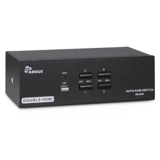 Inter-Tech IPC KVM Switch AS-42HA HDMI, KVM-Switch