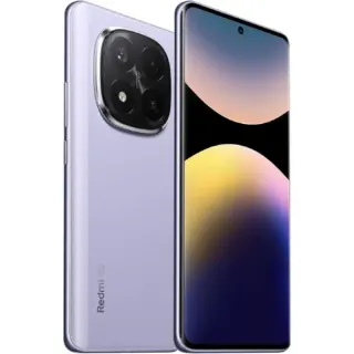 Xiaomi Redmi Note 14 Pro+ 5G 256GB, Handy (Lavender Purple, HyperOS, Rückseite mit veganem Leder, 8 GB)