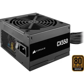 Corsair CX550 550W, PC-Netzteil (schwarz, 2x PCIe, 550 Watt)