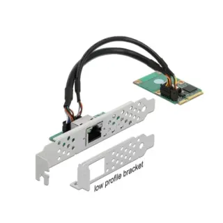 DeLOCK MiniPCIe I/O PCIe LAN 1xRJ45 i210, LAN-Adapter