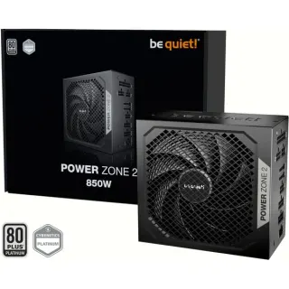 be quiet! POWER ZONE 2 850W, PC-Netzteil (schwarz, 1x 12 Pin High Power GPU, 3x PCIe, 850 Watt)