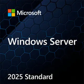 Microsoft Windows Server 2025 Standard AddOn POSOnly, Betriebssystem-Software (Deutsch, 2 CPU, NoMedia, NoKey )