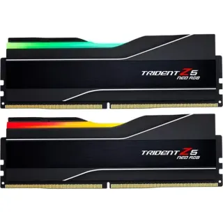 G.Skill DIMM 64 GB DDR5-6000 (2x 32 GB) Dual-Kit, Arbeitsspeicher (schwarz, F5-6000J2636H32GX2-TZ5NR, Trident Z5 Neo RGB, AMD EXPO)