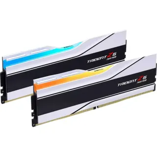 G.Skill DIMM 64 GB DDR5-6000 (2x 32 GB) Dual-Kit, Arbeitsspeicher (weiß, F5-6000J2636H32GX2-TZ5NRW, Trident Z5 Neo RGB, AMD EXPO)