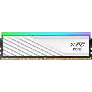 ADATA DIMM 16 GB DDR5-6000, Arbeitsspeicher (weiß, AX5U6000C3616G-SLABRWH, XPG Lancer Blade RGB, INTEL XMP, AMD EXPO)