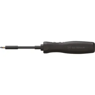 Wiha zai Hause E-Schraubendreher, Schrauber (schwarz, Li-Ion-Akku 3,6Volt 1,5Ah, 8 Bits und Verlängerung)